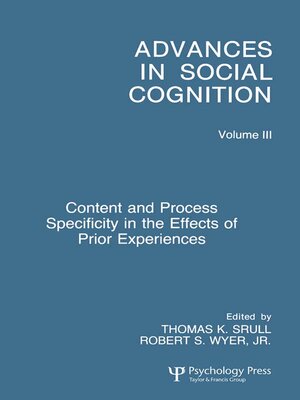 cover image of Content and Process Specificity in the Effects of Prior Experiences